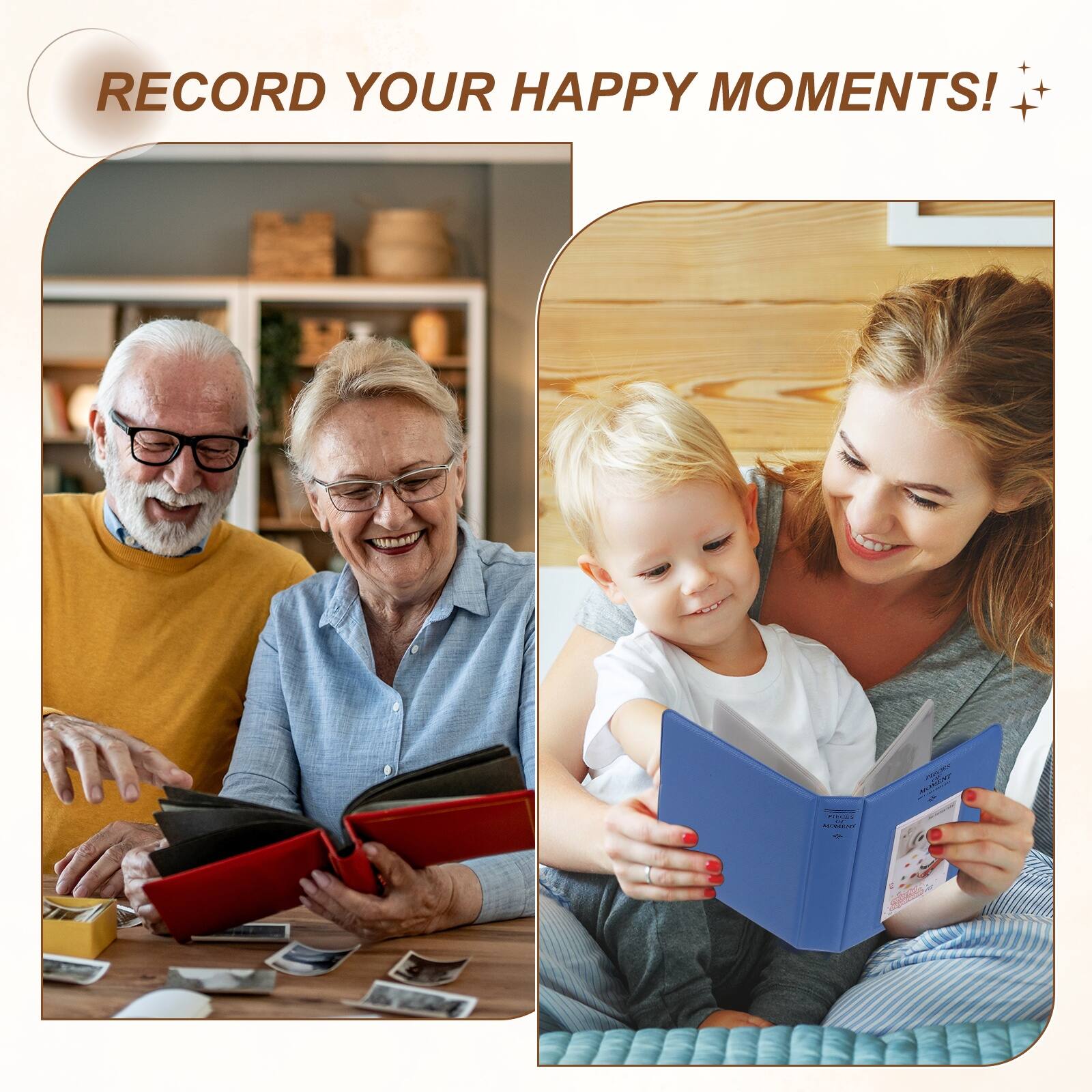 RECORD YOUR HAPPY MOMENTS!