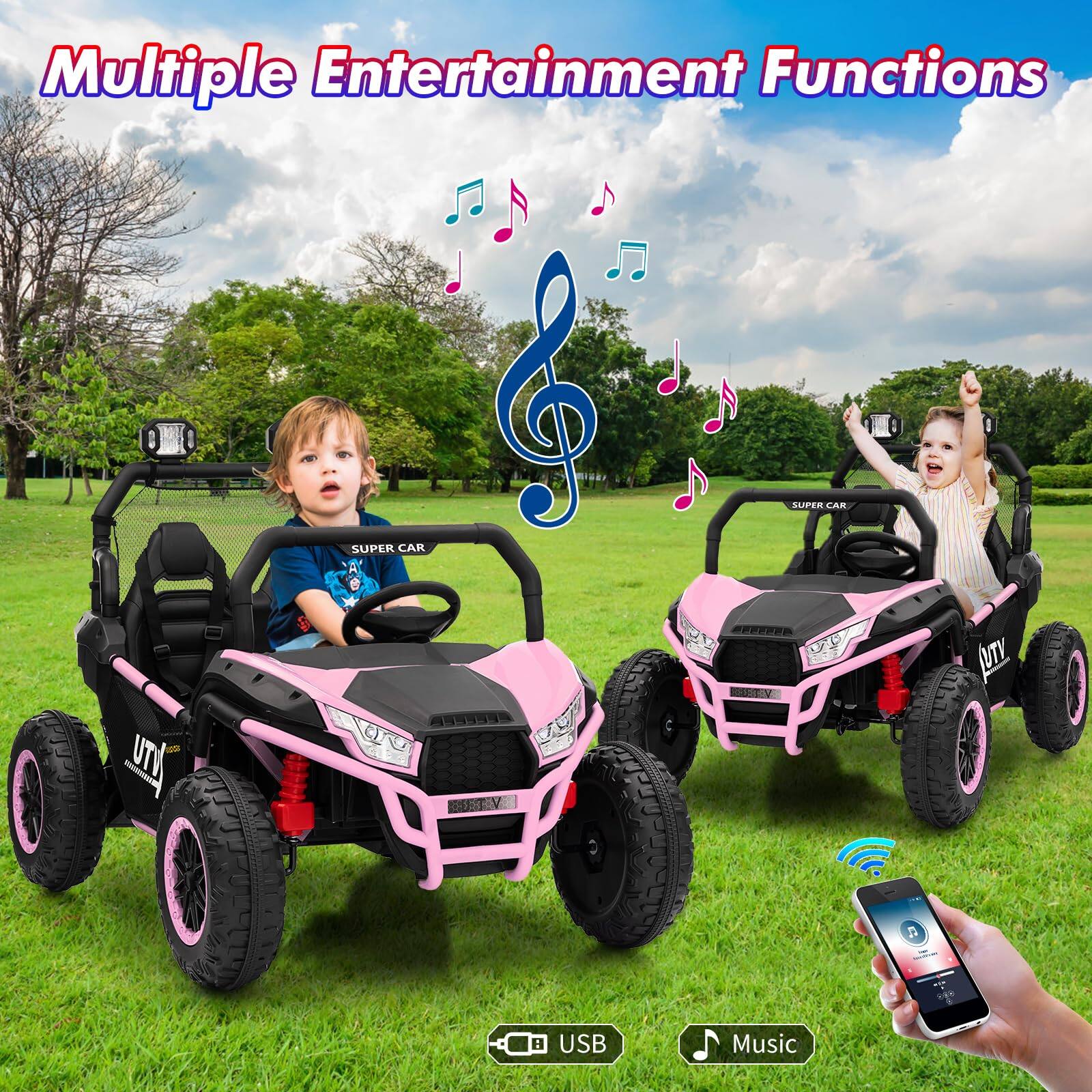 Multiple Entertainment Functions

USB Music