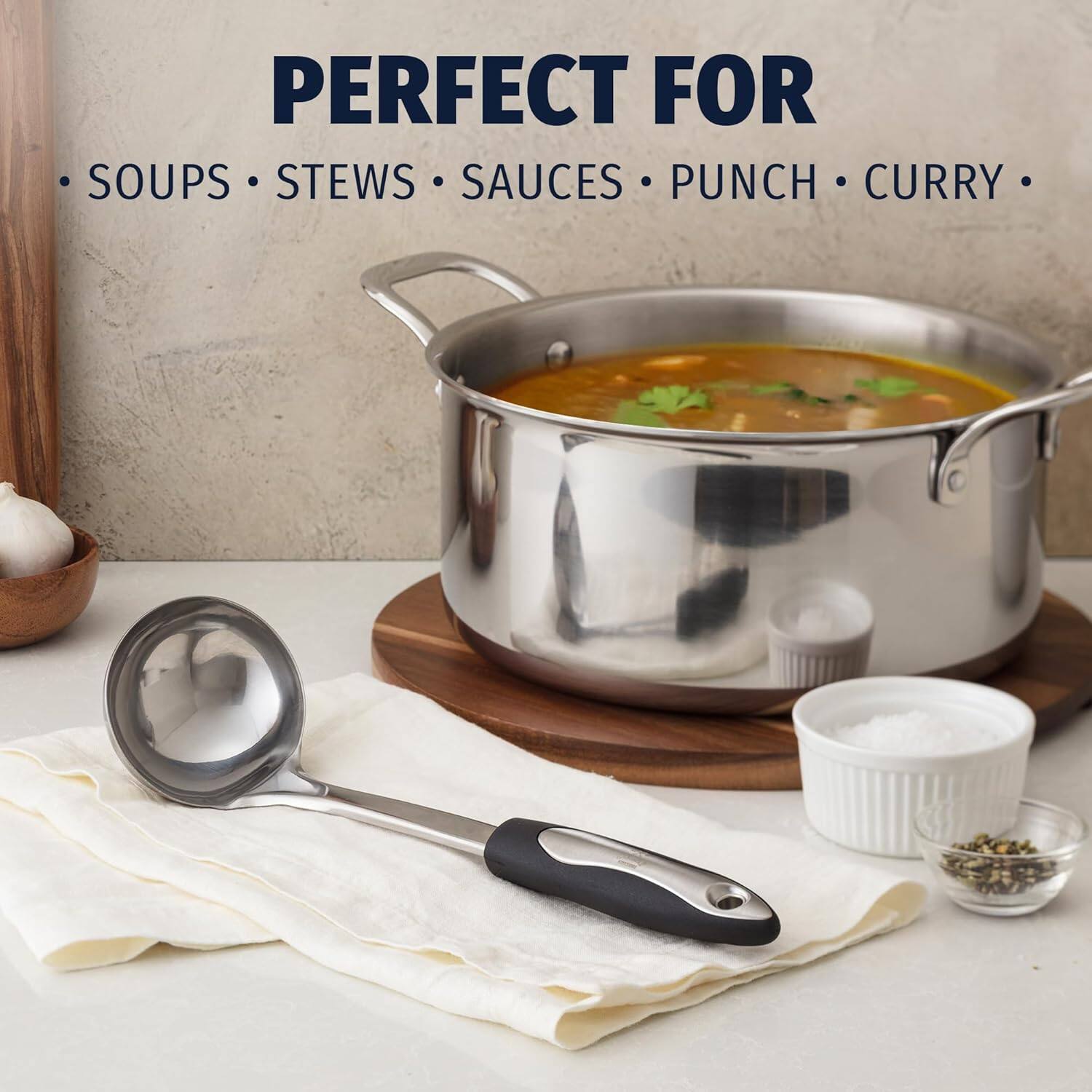 PERFECT FOR  
SOUPS • STEWS • SAUCES • PUNCH • CURRY