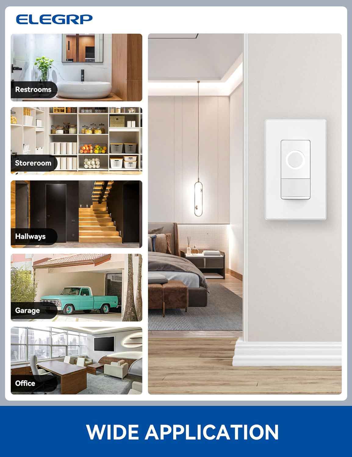 The corrected text is:

"LEGRP Restrooms 03 PS Storeroom Hallways Garage Office WIDE APPLICATION"