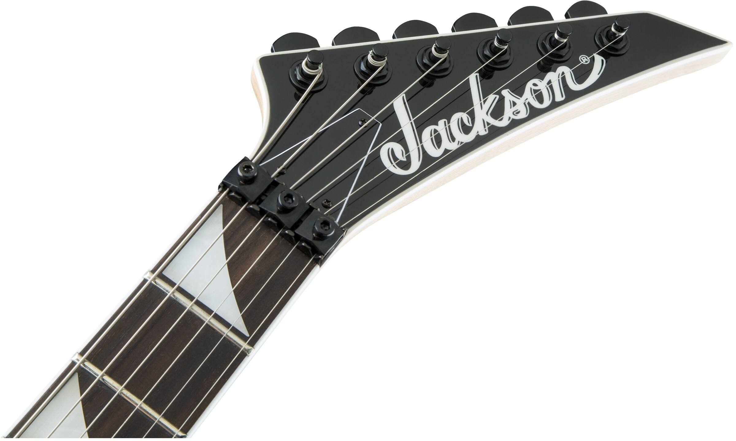 Left. Jackson - Jackson JS Series King V JS32, Gloss Black Electric Guitar.