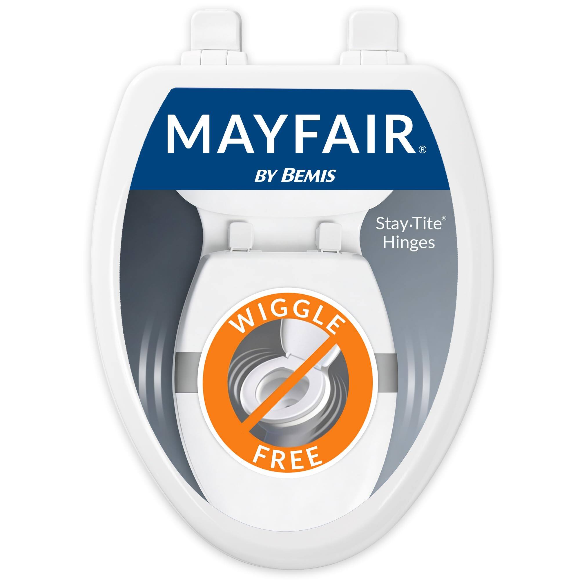 MAYFAIR BY BEMIS  
Stay-Tite Hinges  
WIGGLE FREE