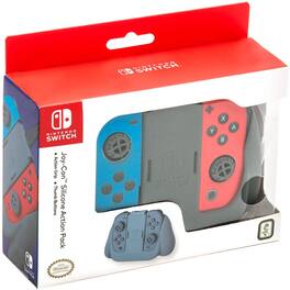 PopMarket - Switch Accessory: RDS Joy-Con Silicone Grip Action Pack: Officially Licensed by Nintendo - Multicolor