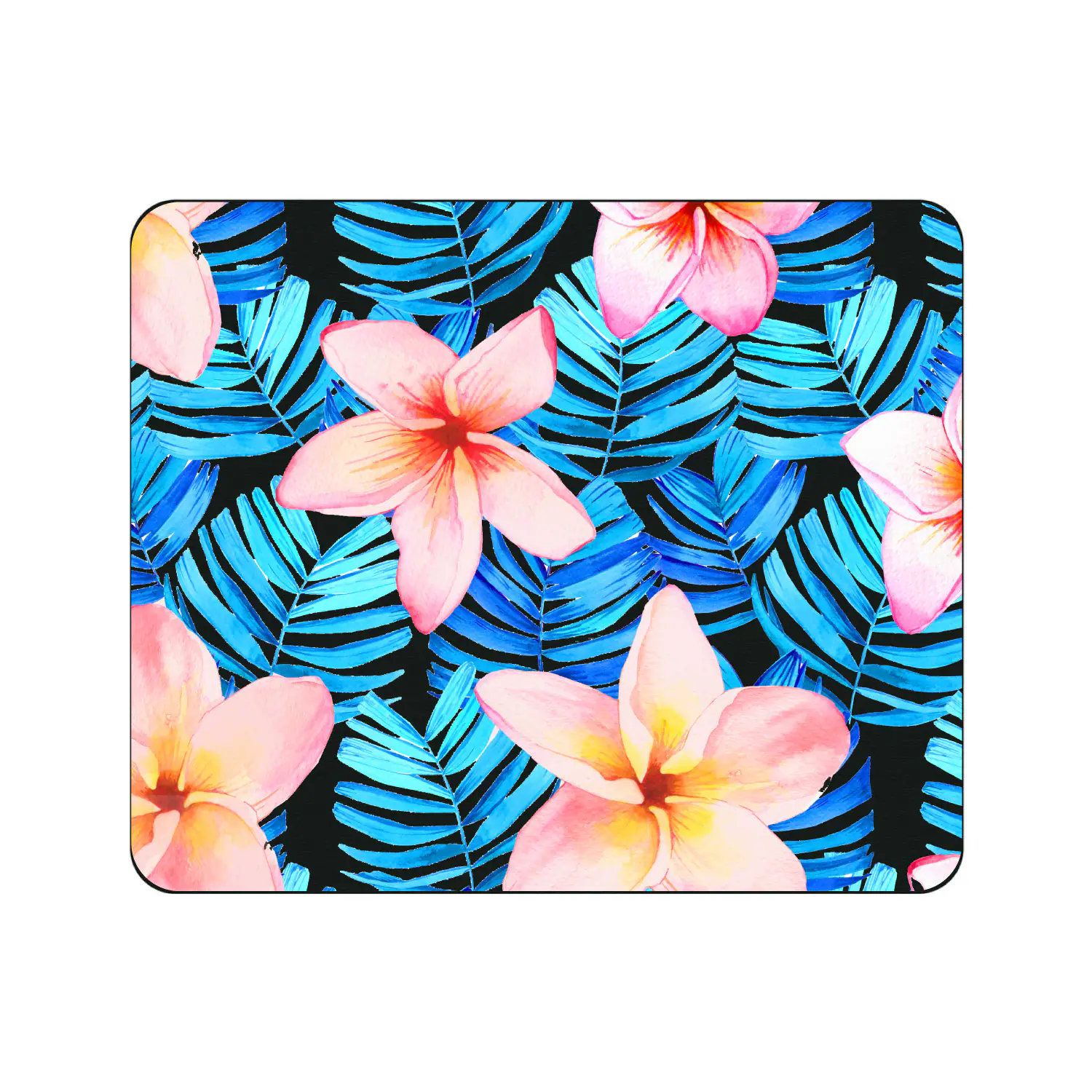 Front. OTM Essentials - OTM Essentials Mouse Pad, Plumeria - Mulit.