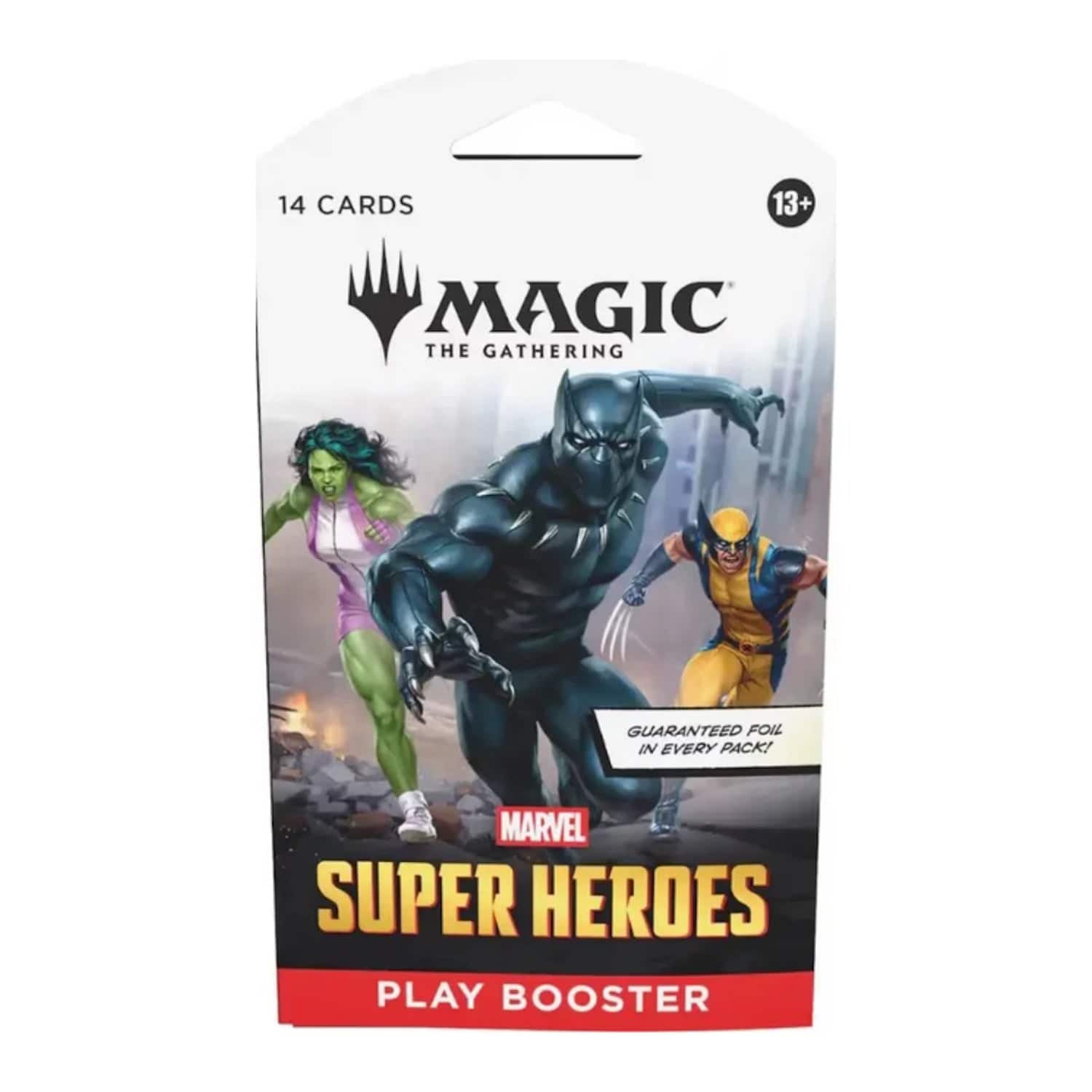 Wizards of The Coast - Magic: The Gathering TCG: Marvel Super Heroes Play Booster (Sleeved) price history on PriceWatchPro