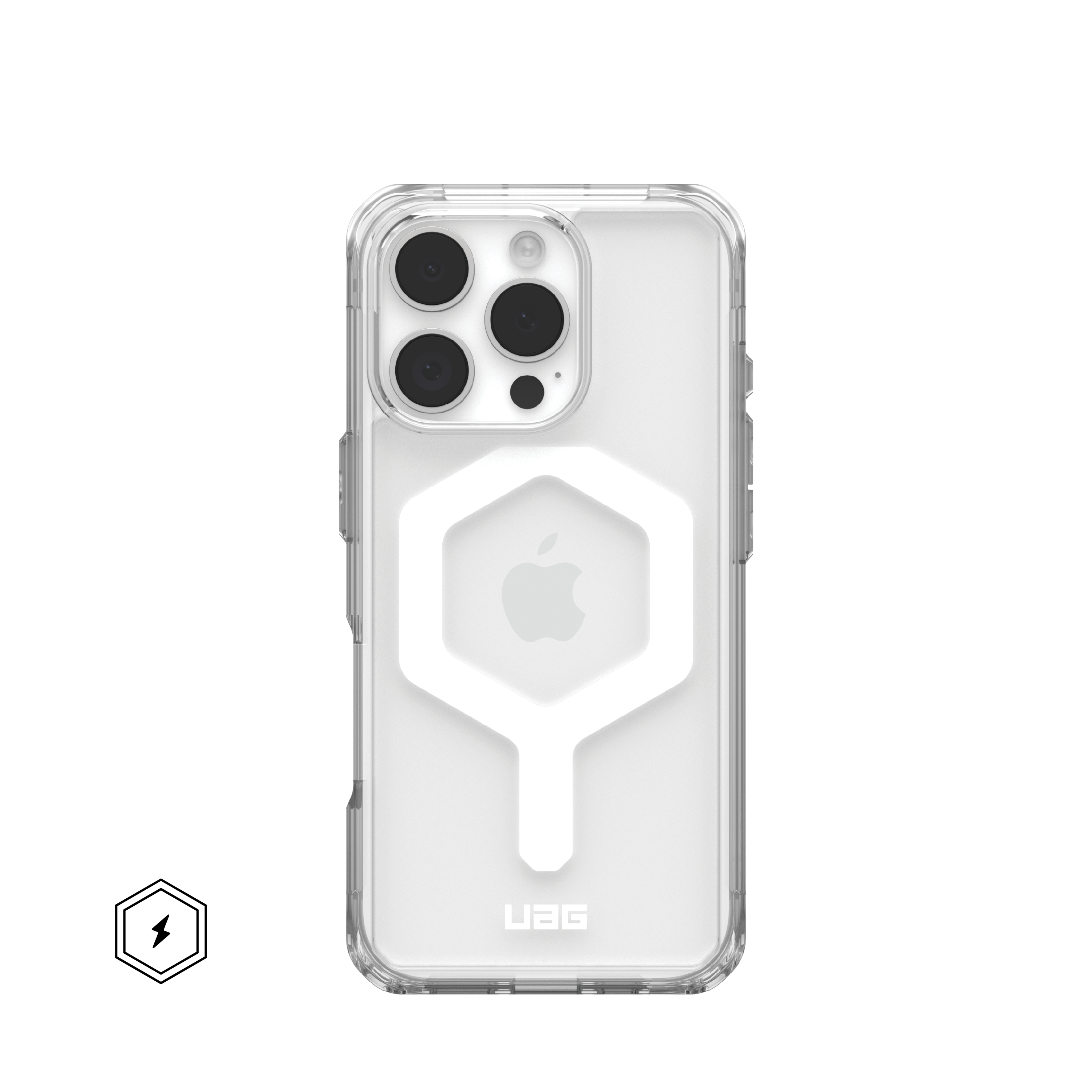 UAG - Plyo Series Case with Magsafe for Apple iPhone 16 Pro - Ice/White