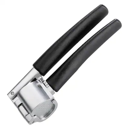 Front. Kuchenprofi - Profile Stainless Steel Garlic Press - Silver.
