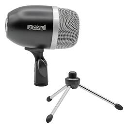 5 CORE - Tom Snare Mic Cardioid Dynamic Microphone for Drum Kit Percussion Instrument - Black