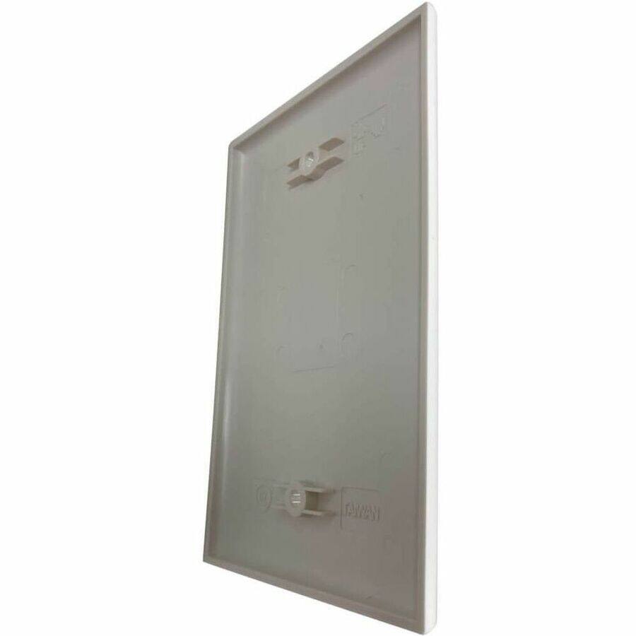 Alt View 2. Tripp Lite - Eaton Tripp Lite Series Safe-IT Blank Wall Plate, Antibacterial, Ivory Matte, TAA - Ivory - High Impact Plastic - Ivory.