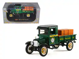 1923 Ford Model TT Lamber Truck 1/32 Diecast Model Car by Signature Models - Green