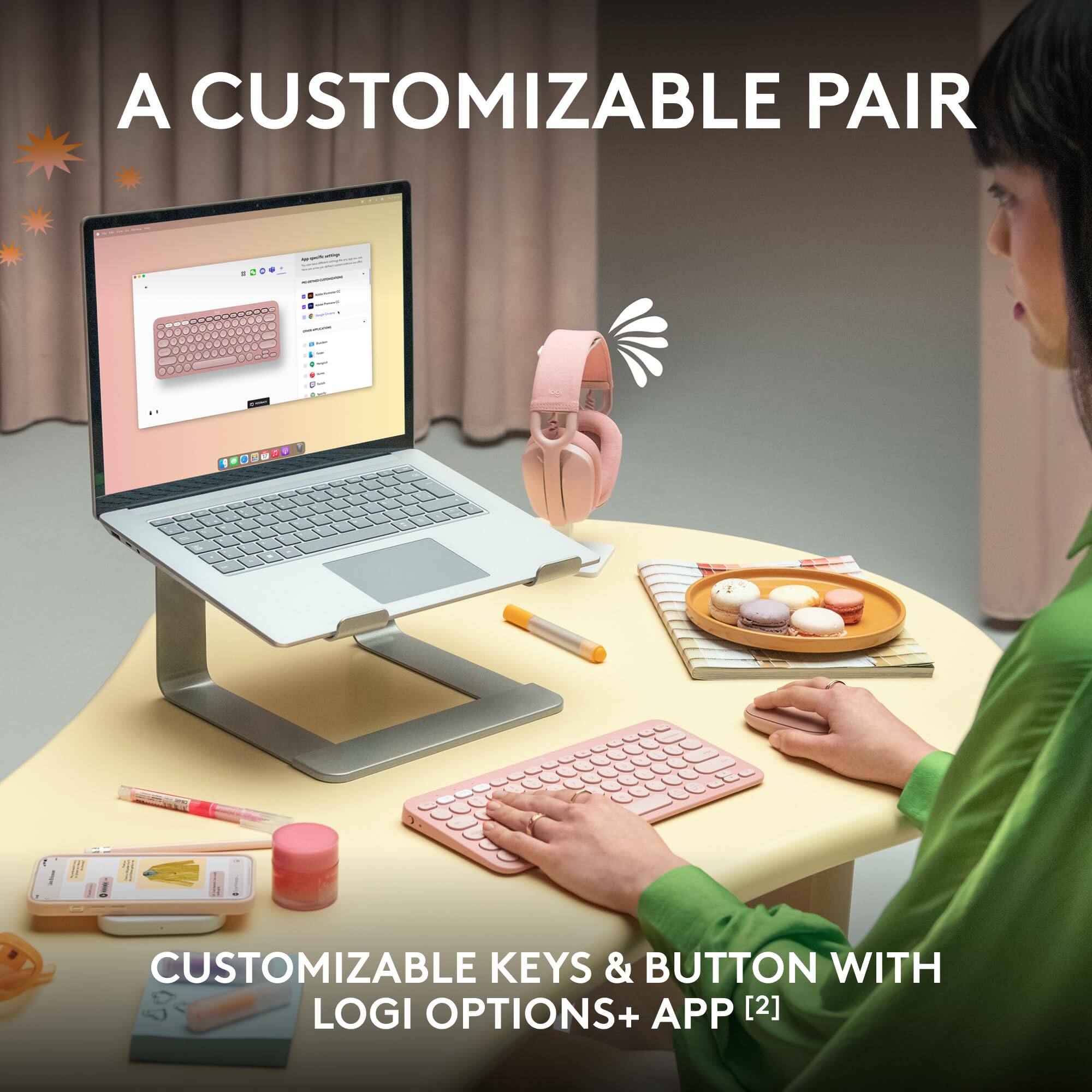 A CUSTOMIZABLE PAIR

CUSTOMIZABLE KEYS & BUTTON WITH LOGI OPTIONS+ APP [2]