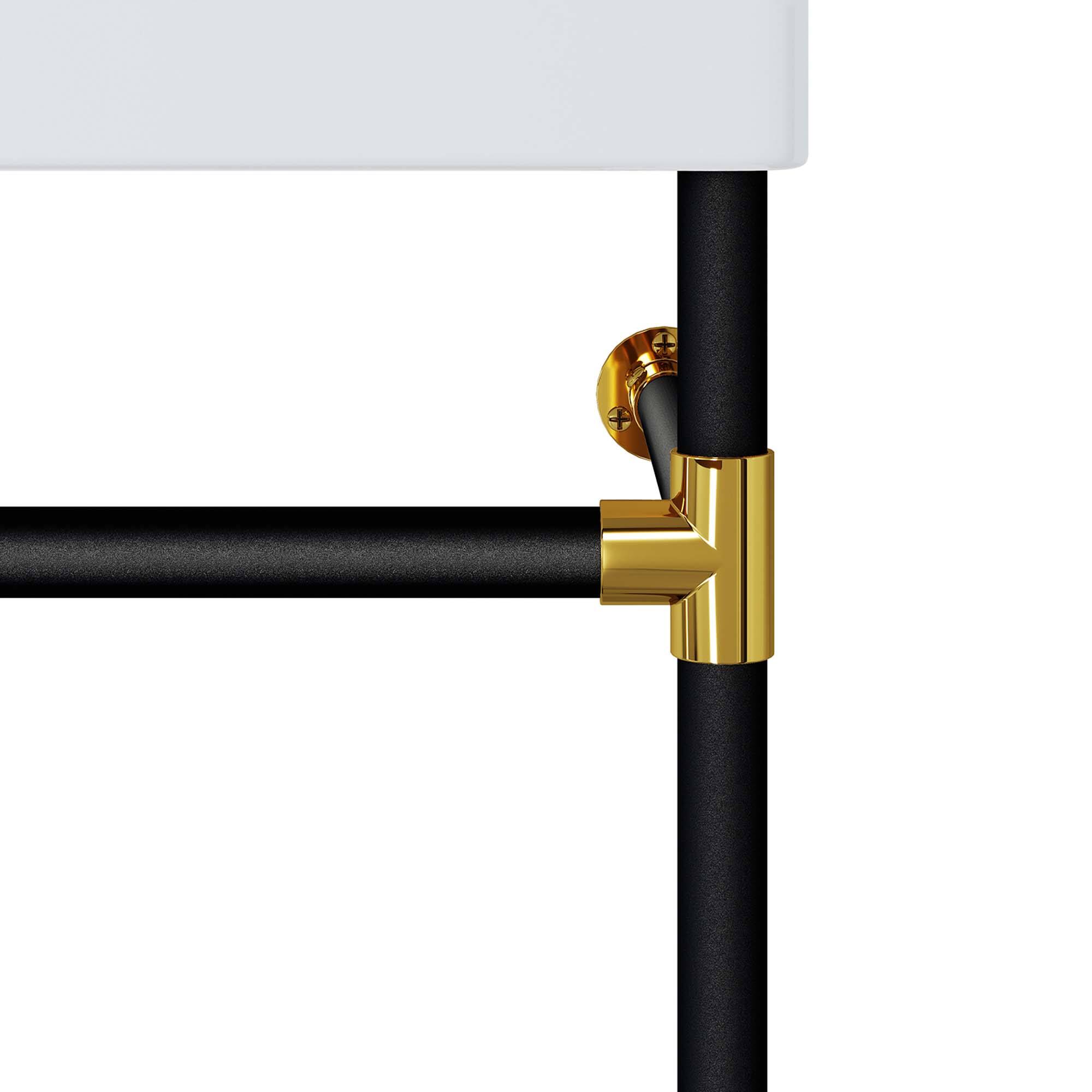 Alt View 4. Modway - Redeem Wall-Mount Bathroom Vanity Basin Included - Black White.