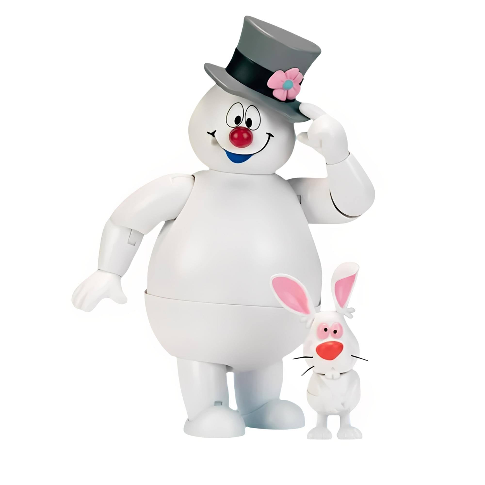 Front. Jada Toys - Frosty The Snowman 6-Inch Action Figure - White.