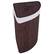 Alt View 18. Costway - Corner Bamboo Hamper Laundry Basket Washing Cloth Bin Storage Bag Lid Brown - Brown.