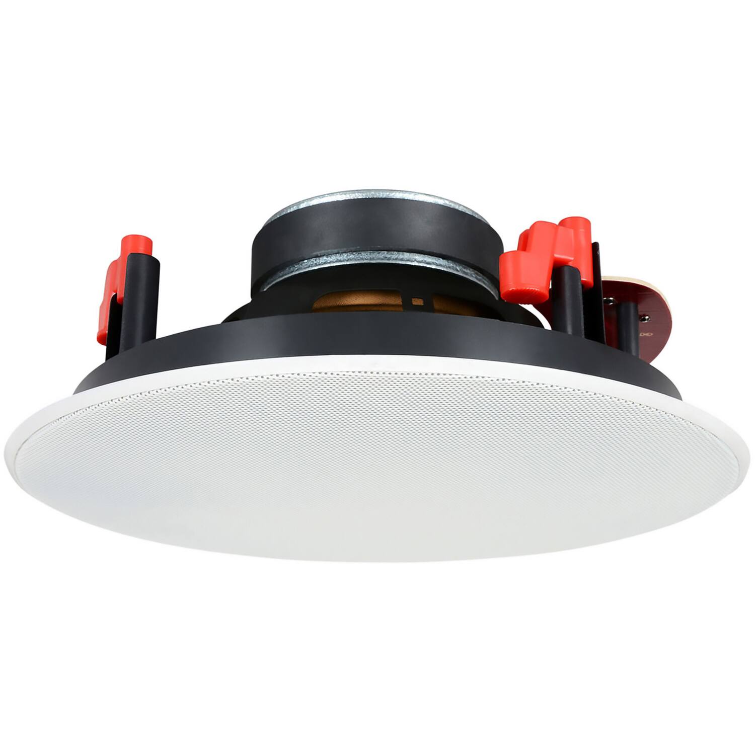 Alt View 2. Dayton Audio - Contractor Series CS625C 6.5" 35W RMS 2-Way In-Ceiling Speaker Pair, Polypropylene Woofer, Silk Dome Tweeter, 8 Ohm - White.