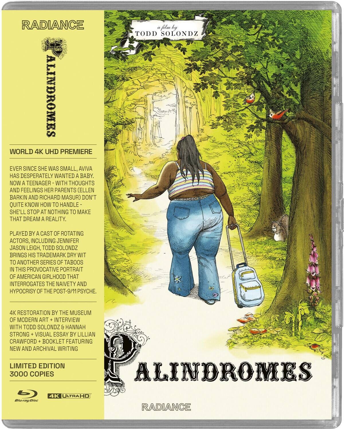 Front. Palindromes   - 4K Blu-Ray.