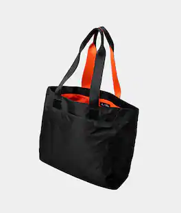 ALPAKA - Elements Tote Bag 14.5L Weatherproof Foldable Travel Tote with Magnetic Closure - Black Axoflux 210D