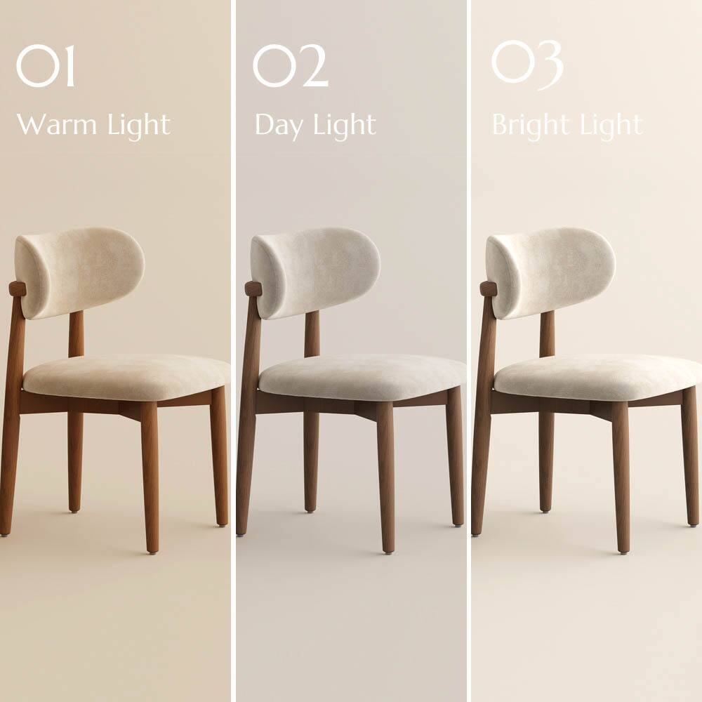 01 Warm Light  
02 Day Light  
03 Bright Light