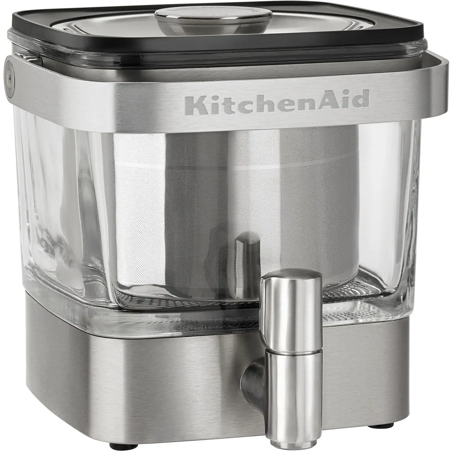 Front. KitchenAid - Cold Brew Coffee Maker - Stainless Steel.