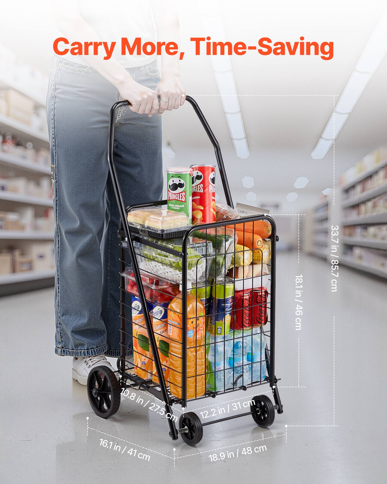 Carry More, Time-Saving

GLES PR PINGLES CORAL - LAN

18.1 in / 46 cm
33.7 in / 85.7 cm
10.8 in / 27.5 cm
12.2 in / 31 cm
16.1 in / 41 cm
18.9 in / 48 cm