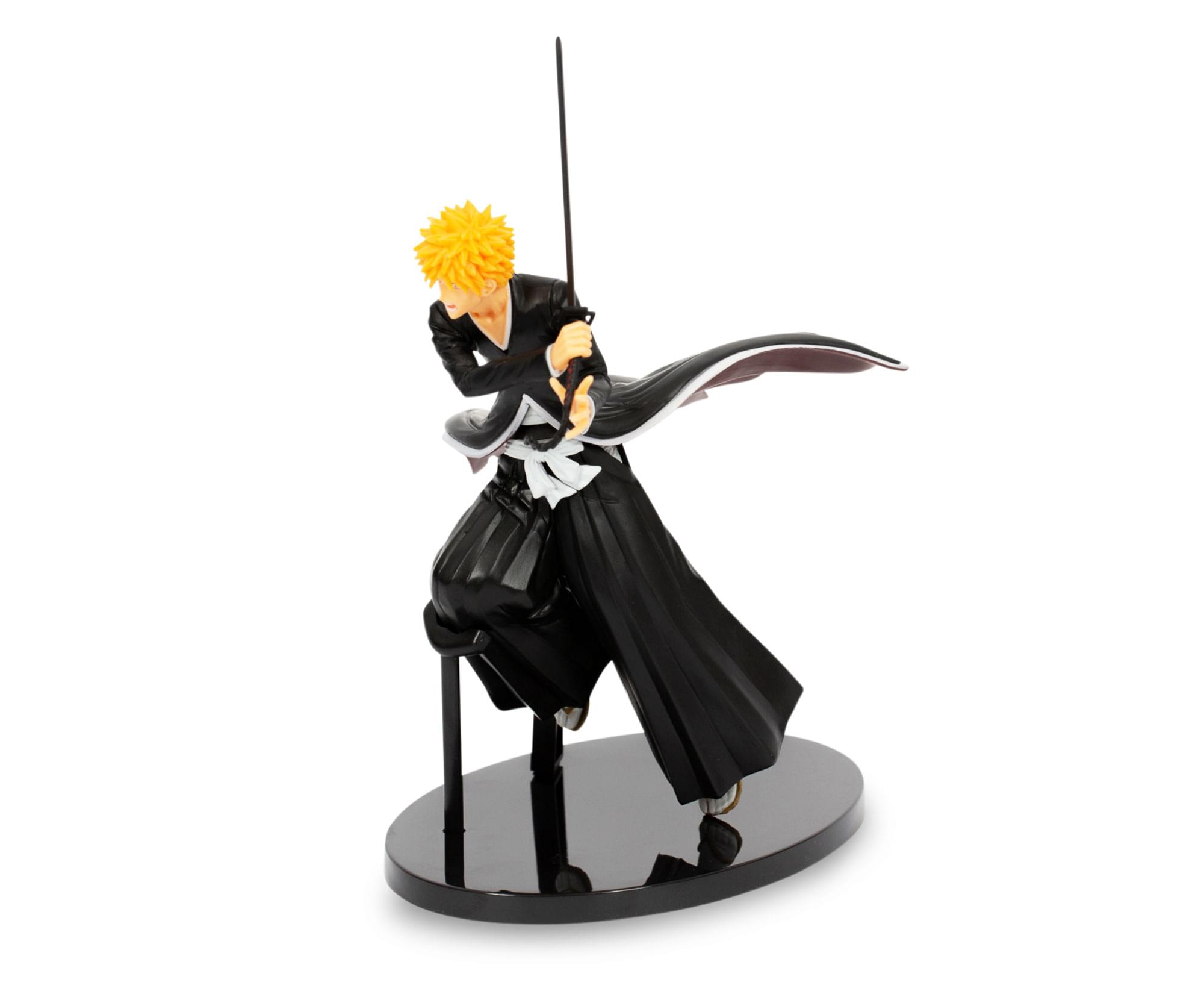 Alt View 10. Little Buddy - Bleach Soul Entered Model 5 Inch Banpresto Figure | Ichigo Kurosaki - Black.