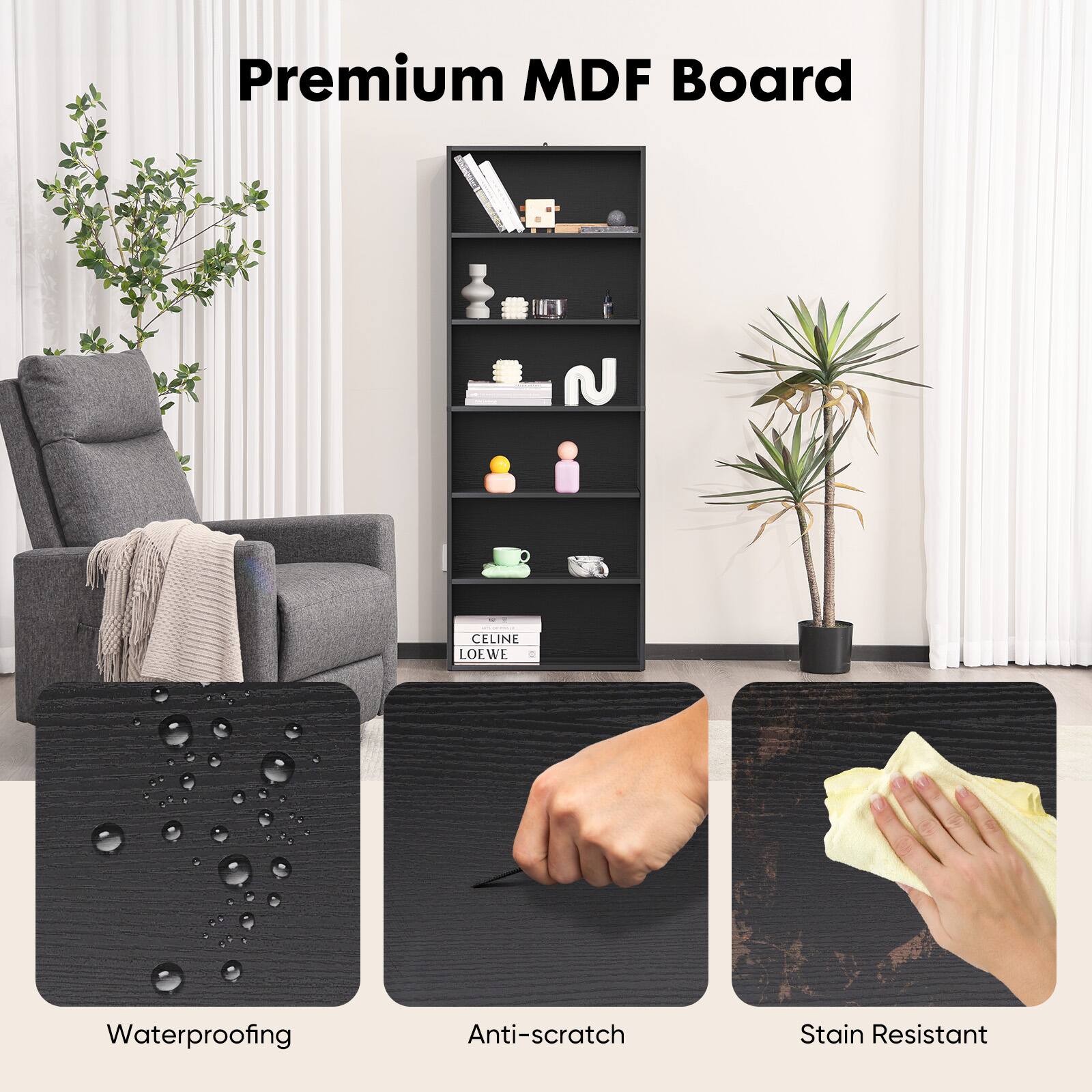 Premium MDF Board

Waterproofing

Anti-scratch

Stain Resistant