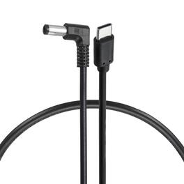 Unique Bargains - USB C to DC Power Cable, 9V 3A 27W, 5.5x2.1mm, PD Trigger for Laptop, Monitor, Security Camera - Black