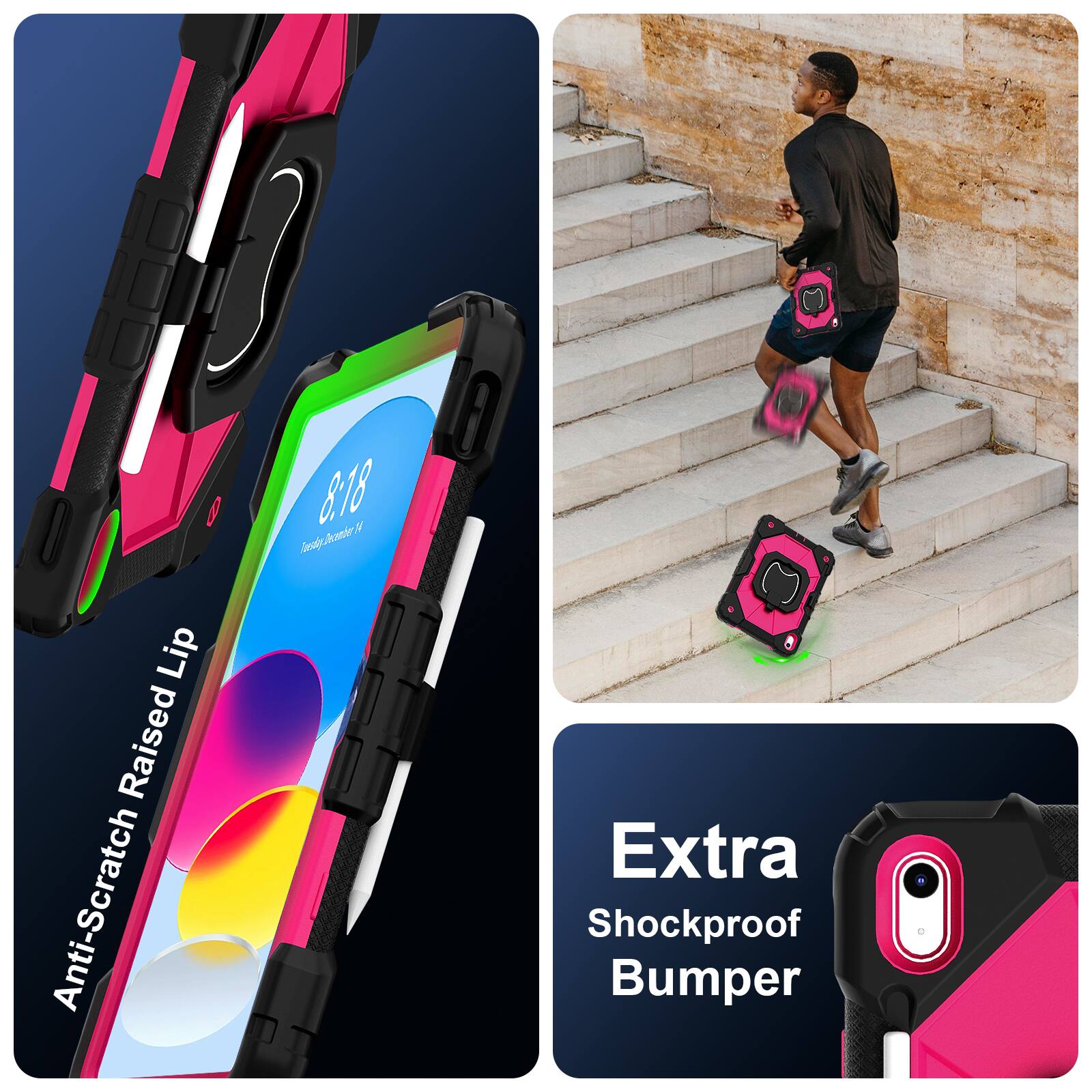 IA 8.18 o ealp/adr Ae de A Lip Raised Anti-Scratch Extra Shockproof Bumper

Anti-Scratch Raised Lip

Extra Shockproof Bumper