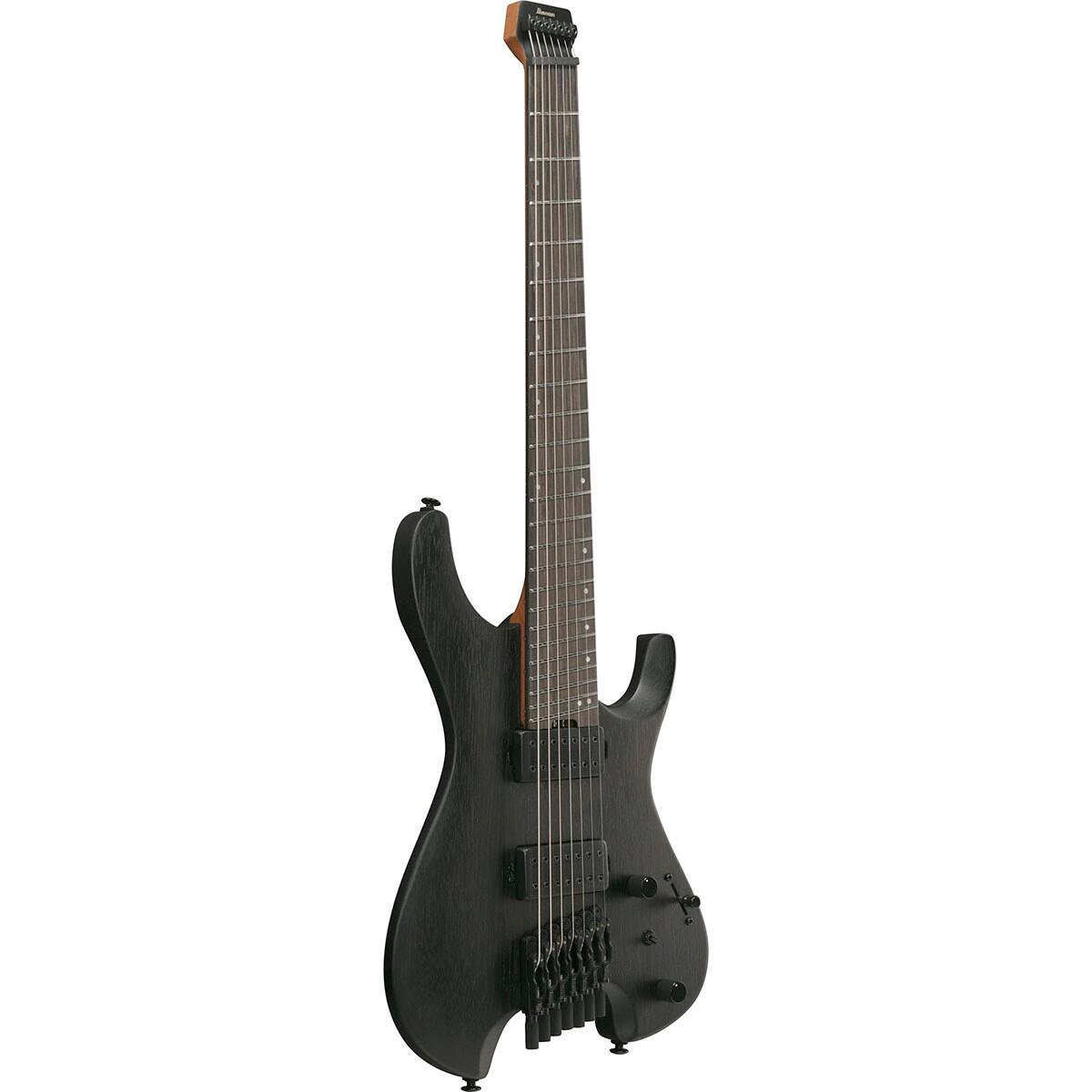 Alt View 2. Ibanez - Ibanez Q Standard Series QX527B 7-String Electric Guitar, Weathered Black.
