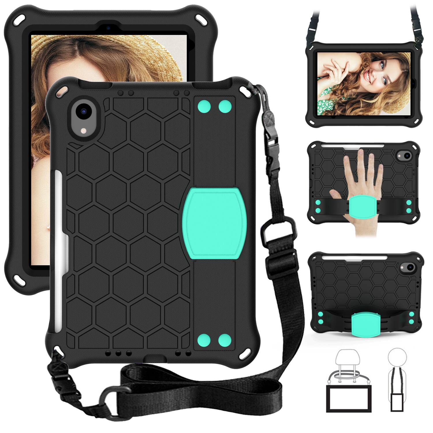 Black + Mint