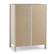 Left. Linon Home Décor - Kessler Two-Tone Childrens Bookcase - White and Natural.