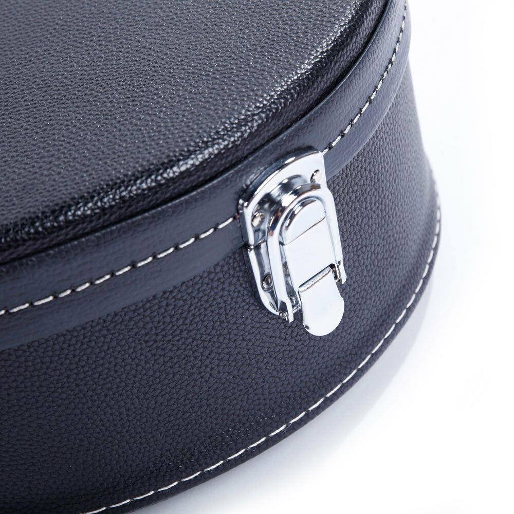 Alt View 4. Winado - A-Style Mandolin Hard Case, Deluxe Leather Hard-Shell Carrying Case, Wooden Protective Case with Plush Interior.