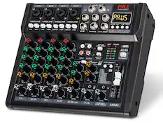 1/L 2/R 3/L 4/R MAIN OUT A PYLE PMX40BST MIC/LINE MIC/LINE MIC/LINE MIC/LINE L/ MONO AUX R M/REC 144/- +/M MODE HI-Z +48V H-Z +40V LOW +40V LOW CUT +4BV R R 5/6 PHONES CTRL ROOM DIGITAL MP3 PLAYER " GAIN 15 HIGH 9 GAIN E HIGH of GAIN HIGH CO RAIN C4O 15 HIGH R-TRACK R INPUT OUTPUT 2-TR TO +4DV POWER CTRL ROOM L 6 T0P0 STS + 092 O -3 2-TR TO MAIN 10 POWER 15 MID 15 MIO MID MID 15 CHOVE 32 ETO 48 OSP Select du 10 -15 15 LOW LOW 10 AUX/FX 10 AUX/FX 1/2 2/R DEAK PEA D TO LEVEL TO LEVEL 1/L 2/R HAGLI HALLO FX 5 +15 ROOM GH MAX O2 AMETER REYERB-DELAY