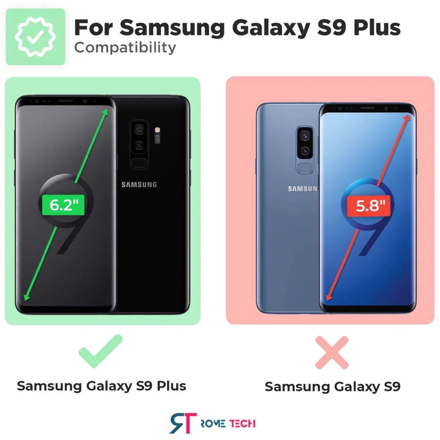 For Samsung Galaxy S9 Plus Compatibility

6.2" SAMSUNG

Samsung Galaxy S9 Plus

5.8" SAMSUNG

Samsung Galaxy S9

ROME TECH