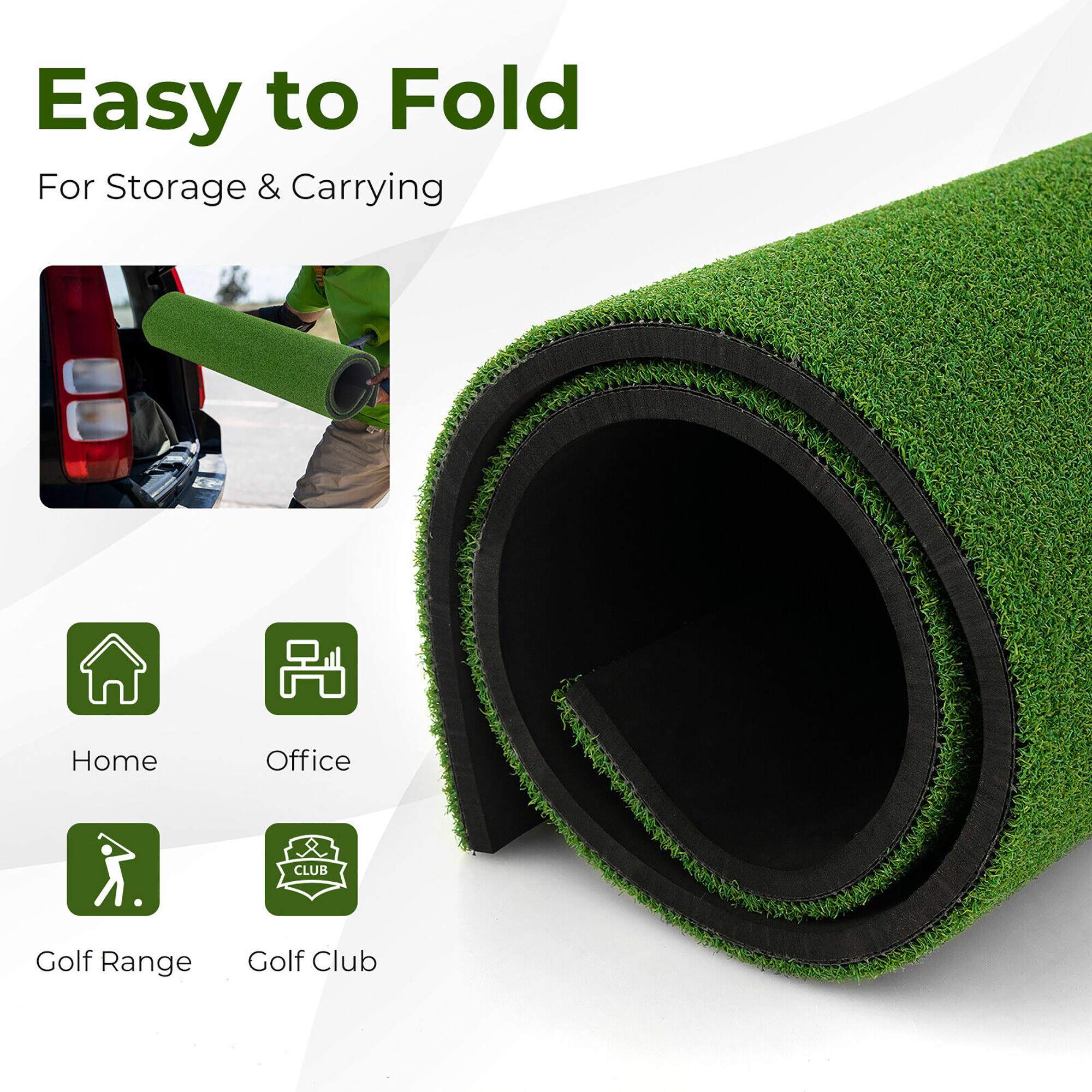 Easy to Fold  
For Storage & Carrying  

Home  
Office  
Golf Range  
Golf Club