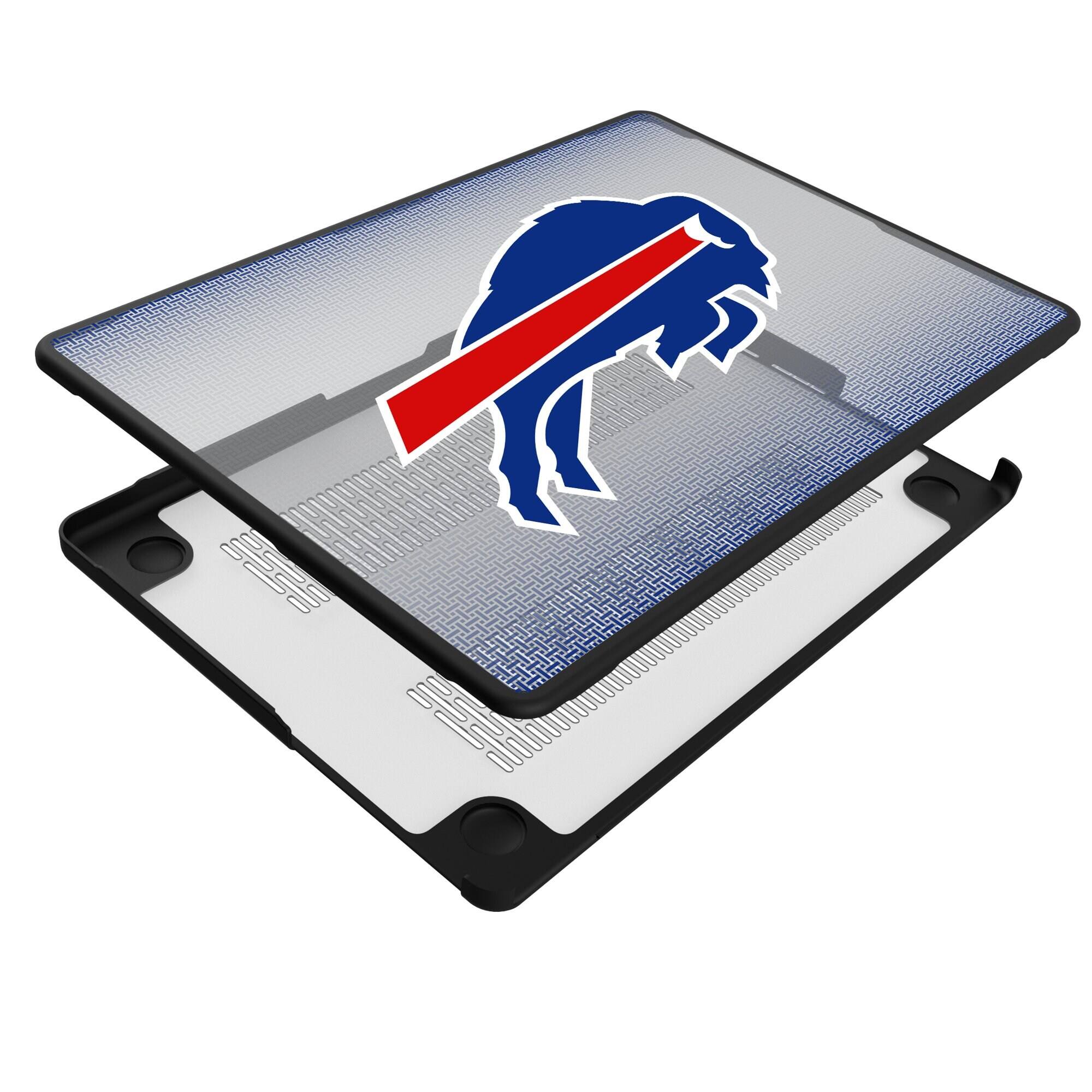 Alt View 3. Keyscaper - Buffalo Bills Linen MacBook Case - Pro 14 in - Multicolor.