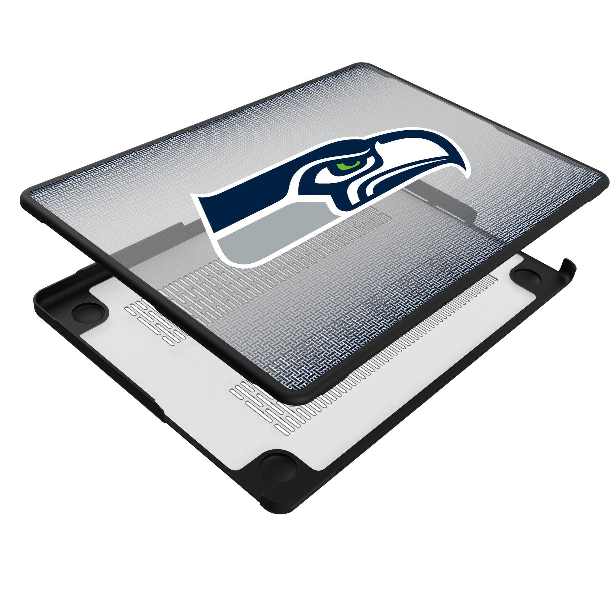 Alt View 3. Keyscaper - Seattle Seahawks Linen MacBook Case - Air 13 in - Multicolor.