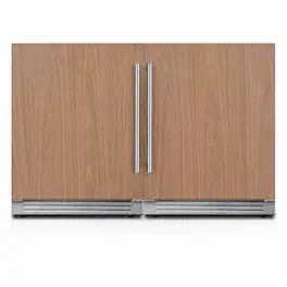 Ca'Lefort - 48 inch Panel Ready Beverage Bundle, 360 Cans refrigerator, 34-54 ℉, 3 Color LED Built-in,(Panels Not Included) - Stainless Steel