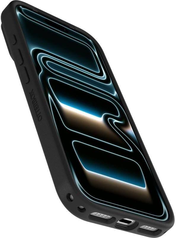 Alt View 1. OtterBox - OtterBox iPhone 17 Pro (Only) Bundle: Symmetry Series+ Case & Screen Protector - Snaps to MagSafe - Ultra-Sleek - Black.