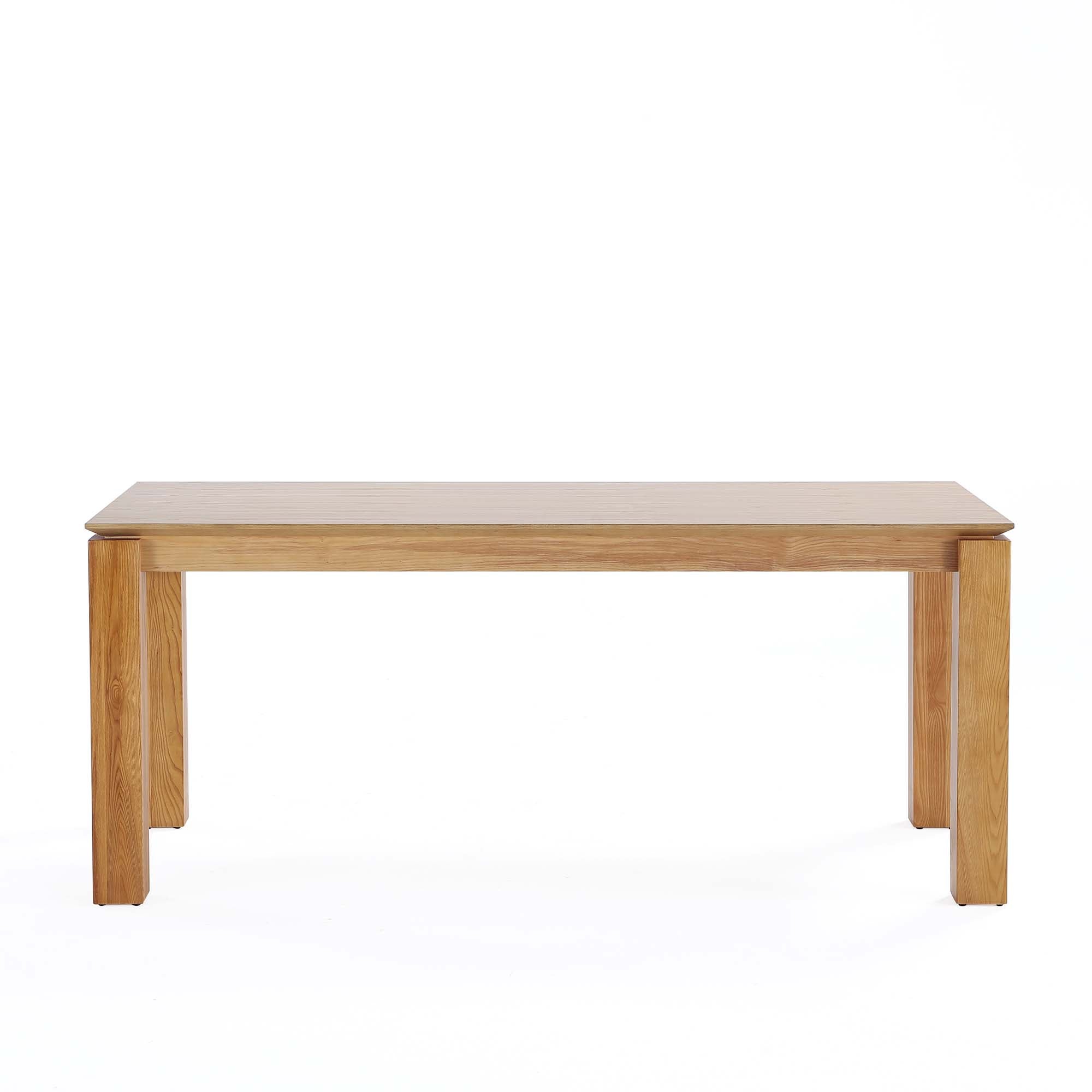 Front. Manhattan Comfort - Rockaway Modern Industry Chic 71" Dining Table - Natural.