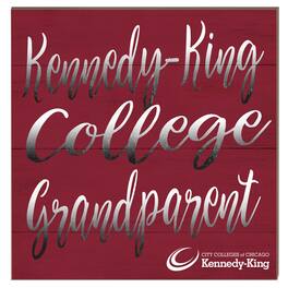 Jardine - Kennesaw State Owls 10" x 10" Grandparent Plaque - Maroon