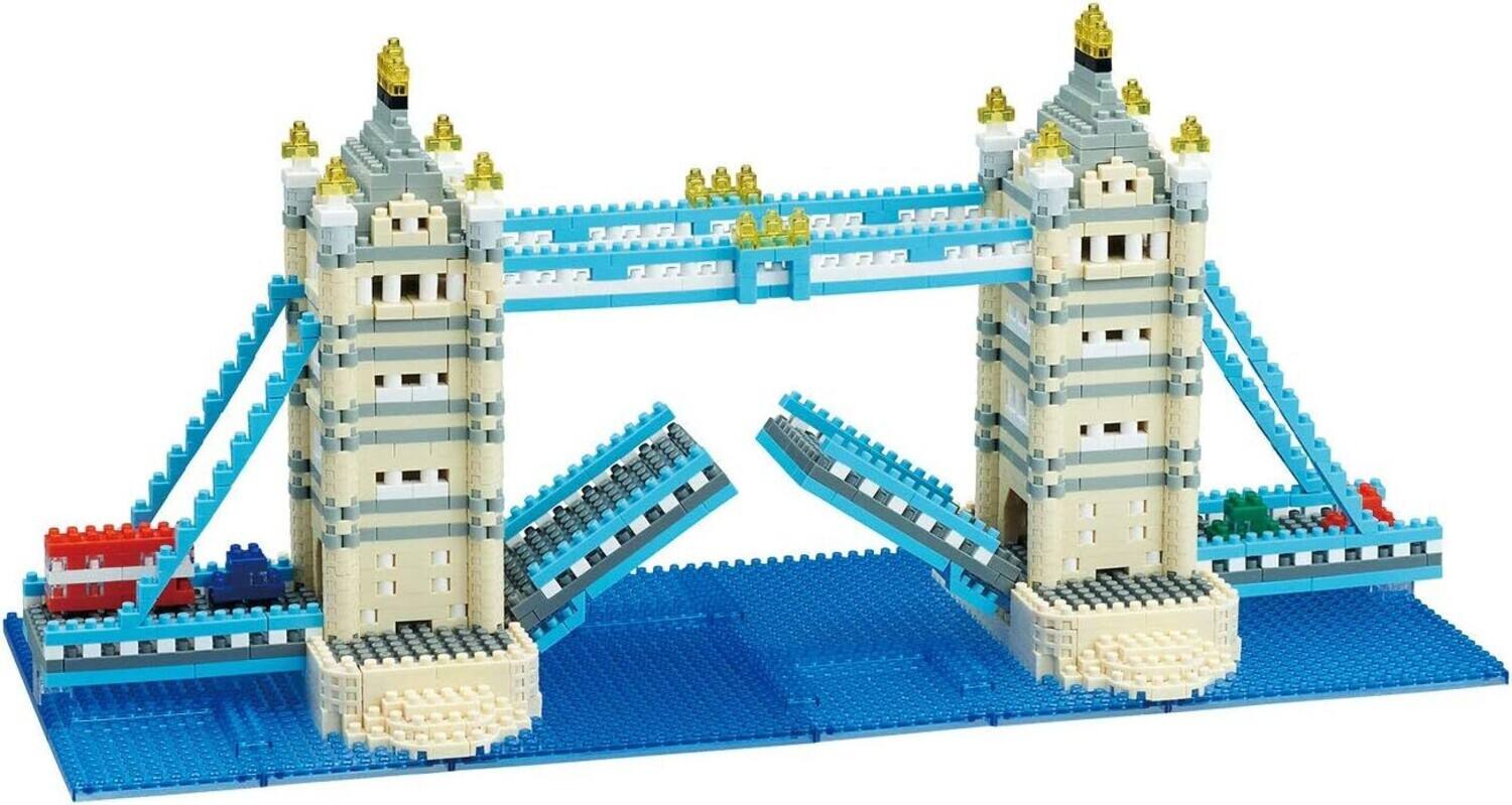 Alt View 2. PopMarket - Nanoblock - World Famous - Advanced Hobby Series - Tower Bridge Deluxe Edition Building Kit   - Collectibles - Multicolor.