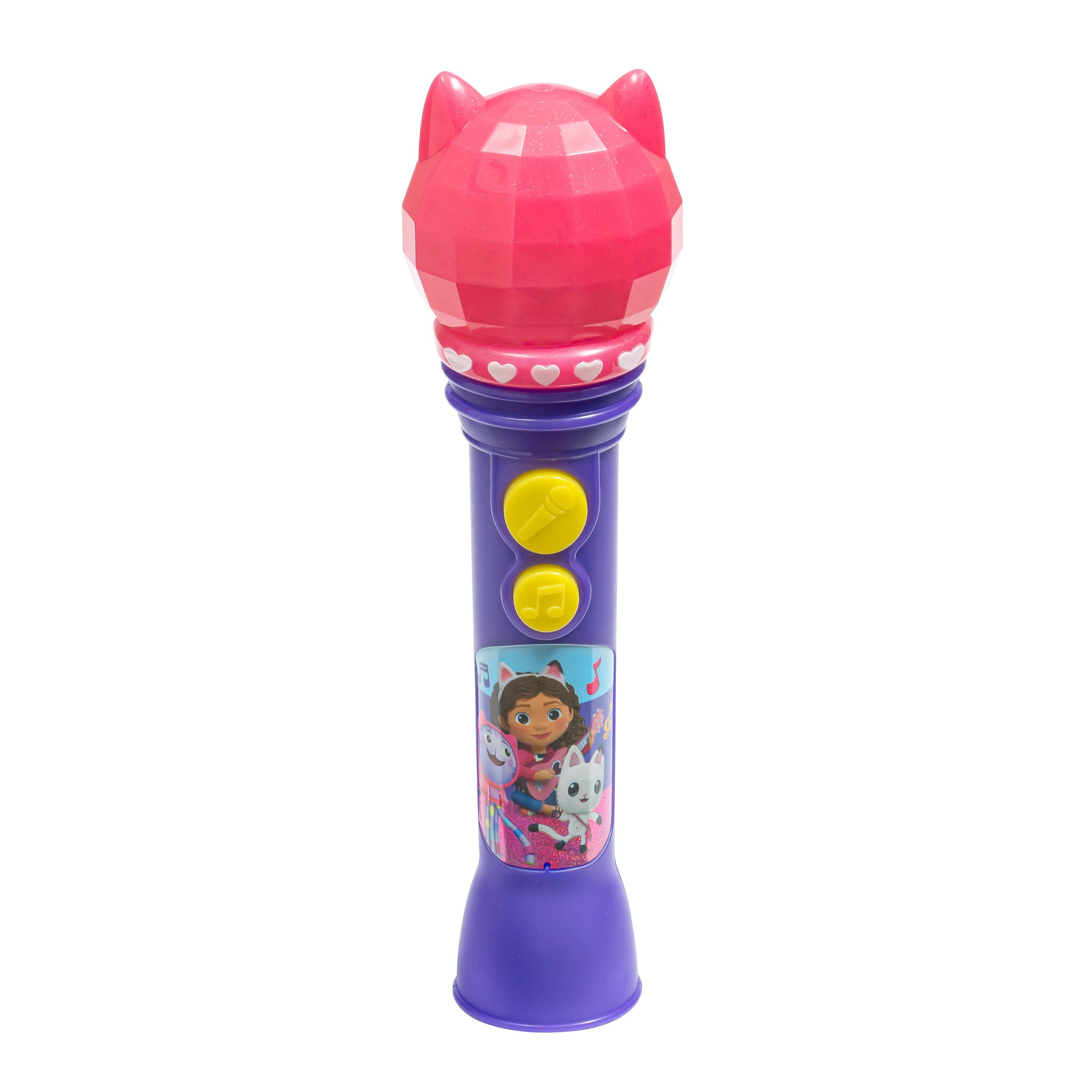 Front. eKids - eKids Gabbys Dollhouse Sing Along Karaoke Microphone for Kids.