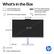 What's in the Box
- HP OmniStudio 23.8" All-in-One Desktop PC
- 90 W Smart AC power adapter
- HP 275C USB amethyst haze wireless keyboard and mouse combo
- Setup instructions
Dimensions:
- 21.27" (W)
- 19.12" (H)
- 23.8" (D)
- 7.28" (D)
Weight: 11.13 lb
Color: Amethyst haze