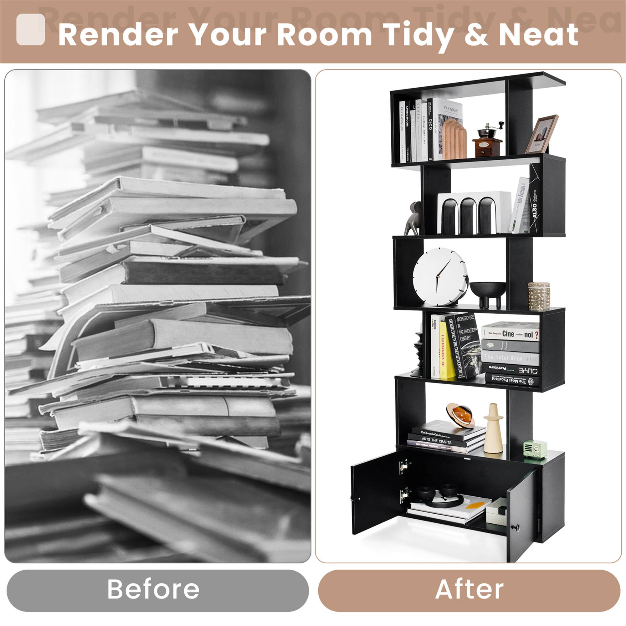 Render Your Room Tidy & Neat, Before, After