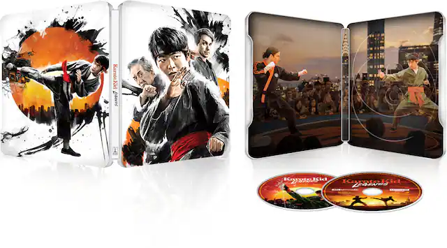 Front. Karate Kid: Legends - 4K Blu-Ray.