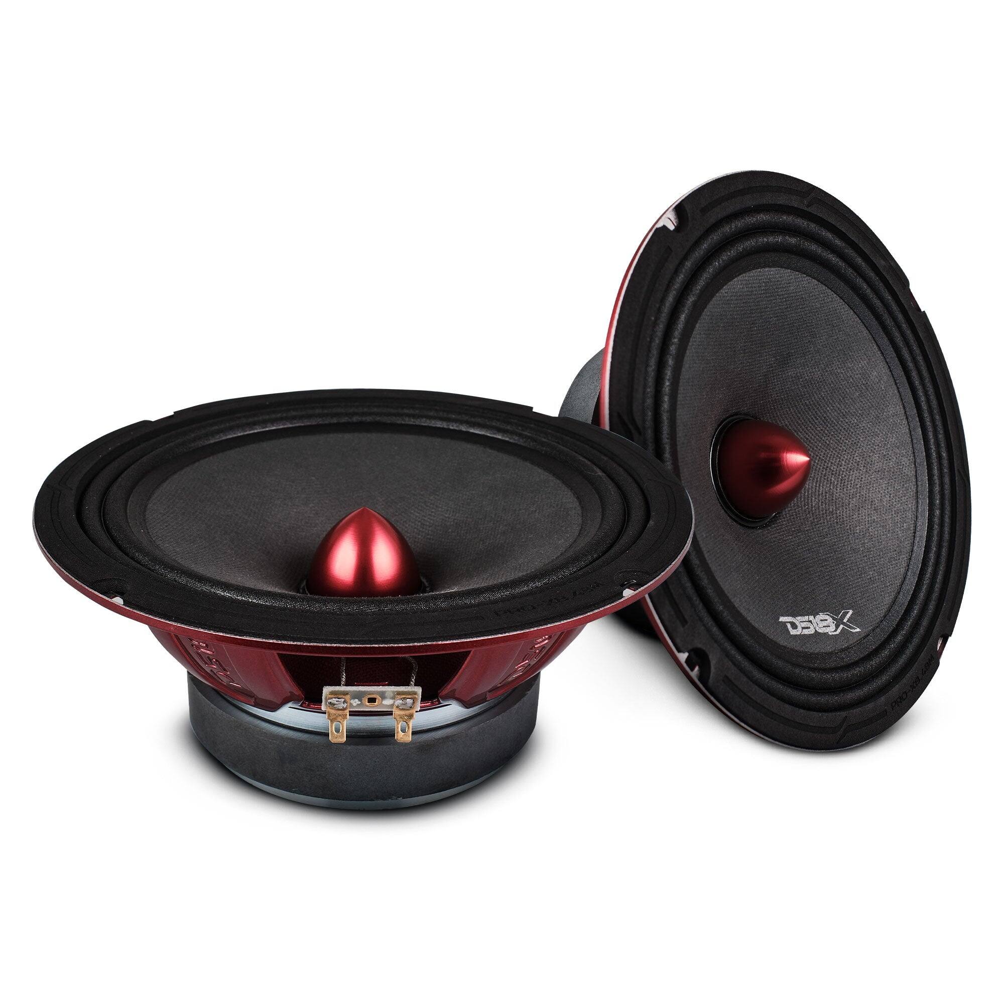 Alt View 1. DS18 Audio - PRO-X 8" Mid-Range Loudspeaker with Bullet, 275W RMS 4-Ohm.