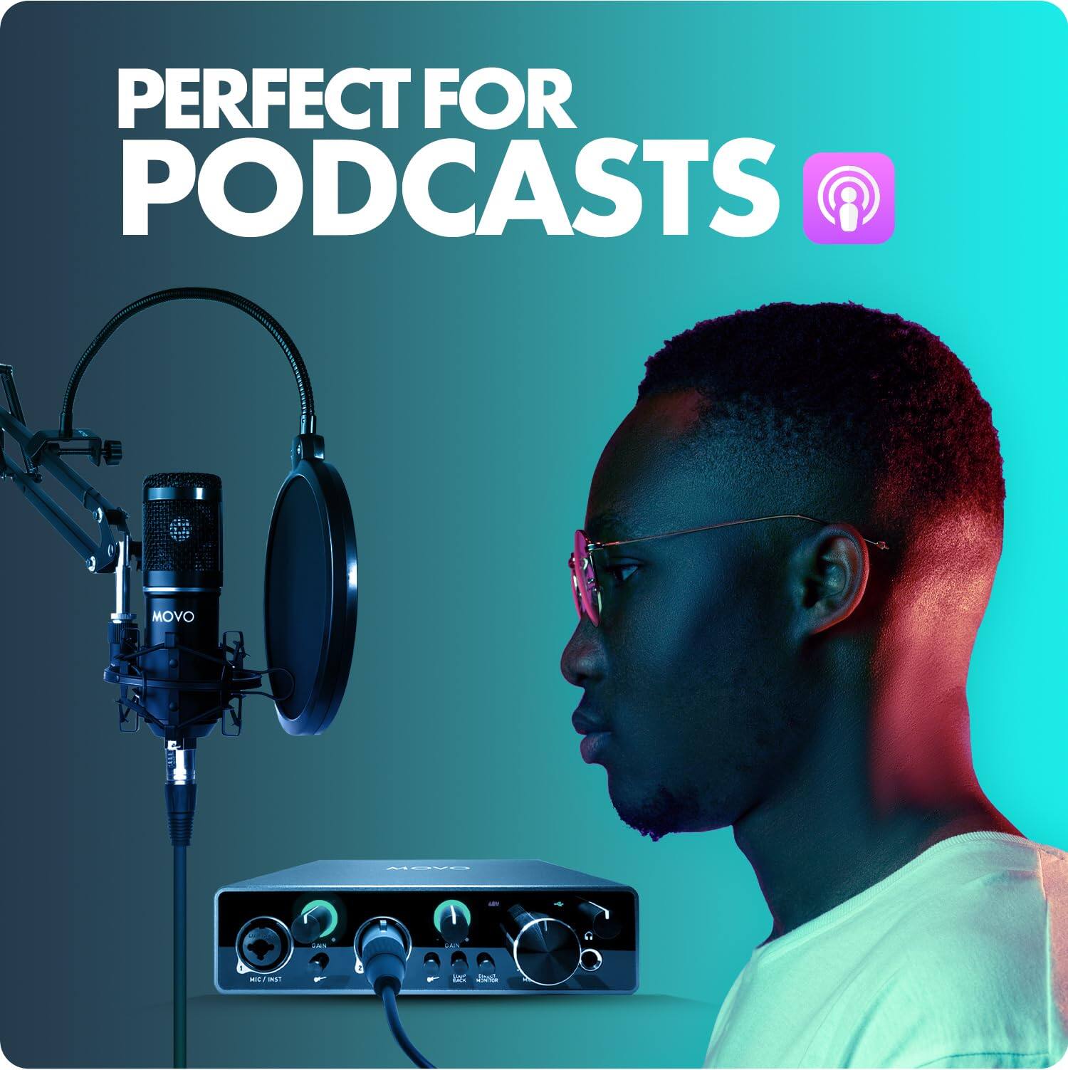 PERFECT FOR PODCASTS