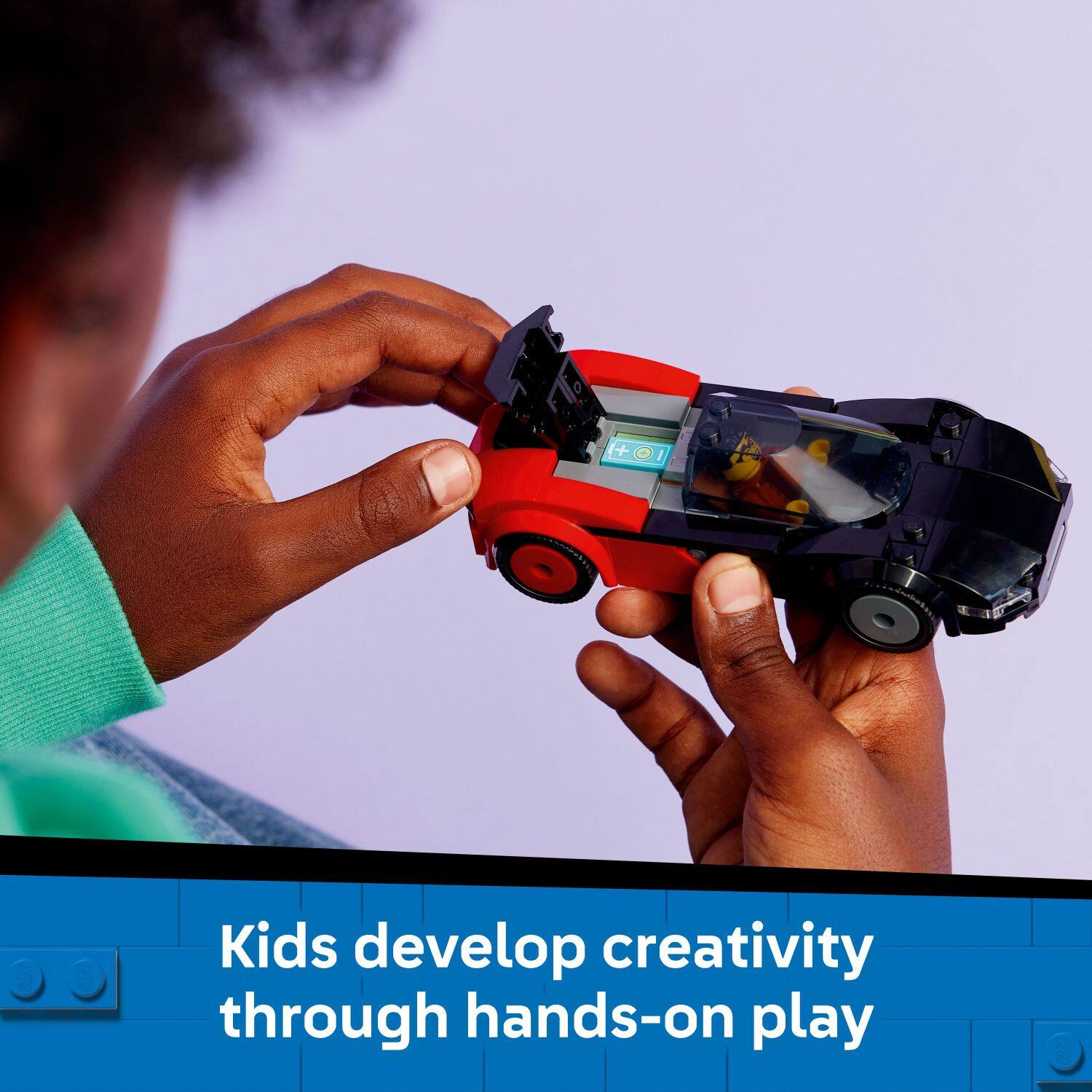 Kids develop creativity through hands-on play
