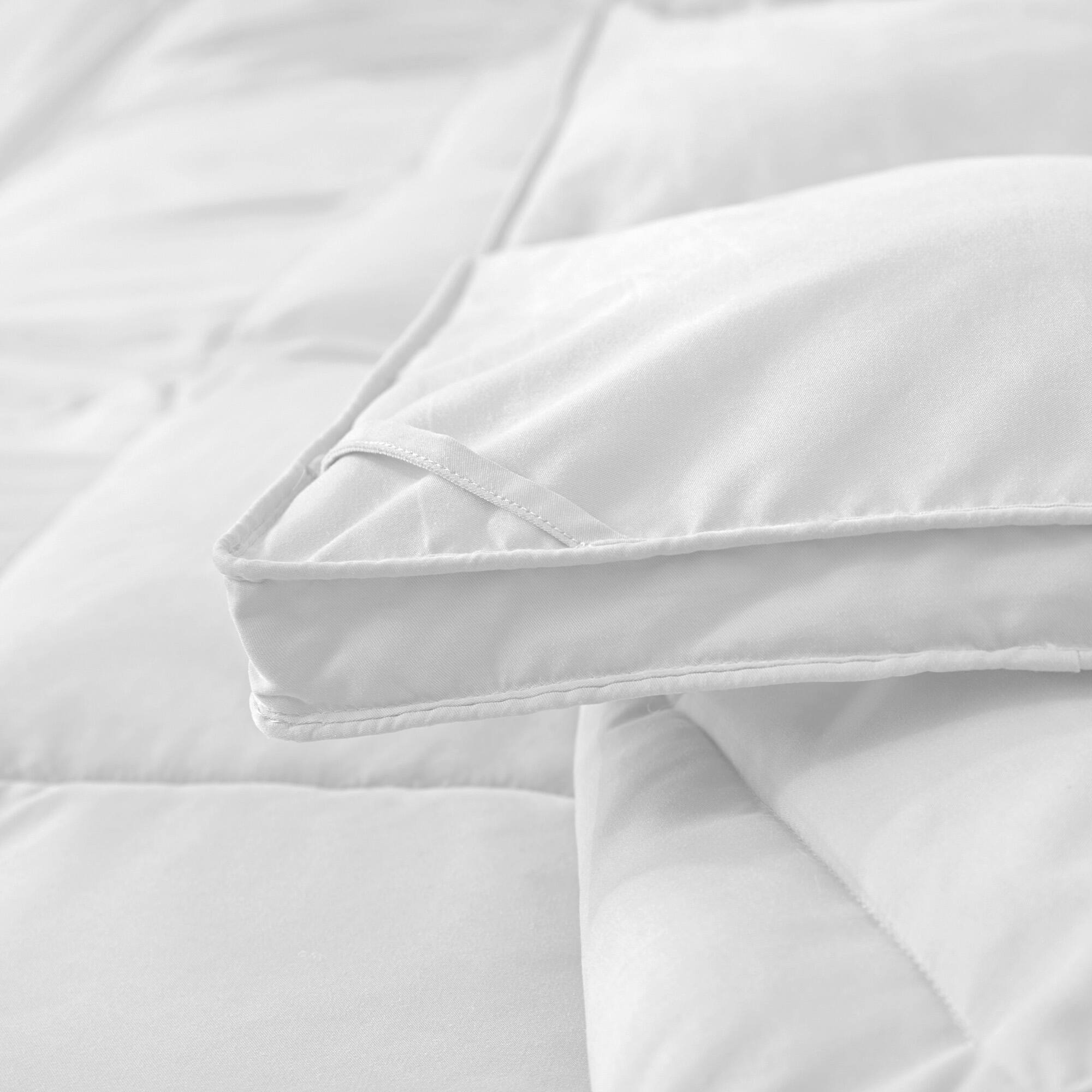 Alt View 1. Peace Nest - Peace Nest Luxurious Hotel Feather and Down Fiber Comforter, All Season Duvet Insert, White, Twin - White.